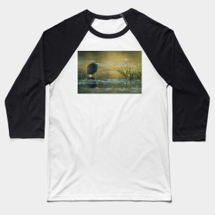 Green Heron Baseball T-Shirt